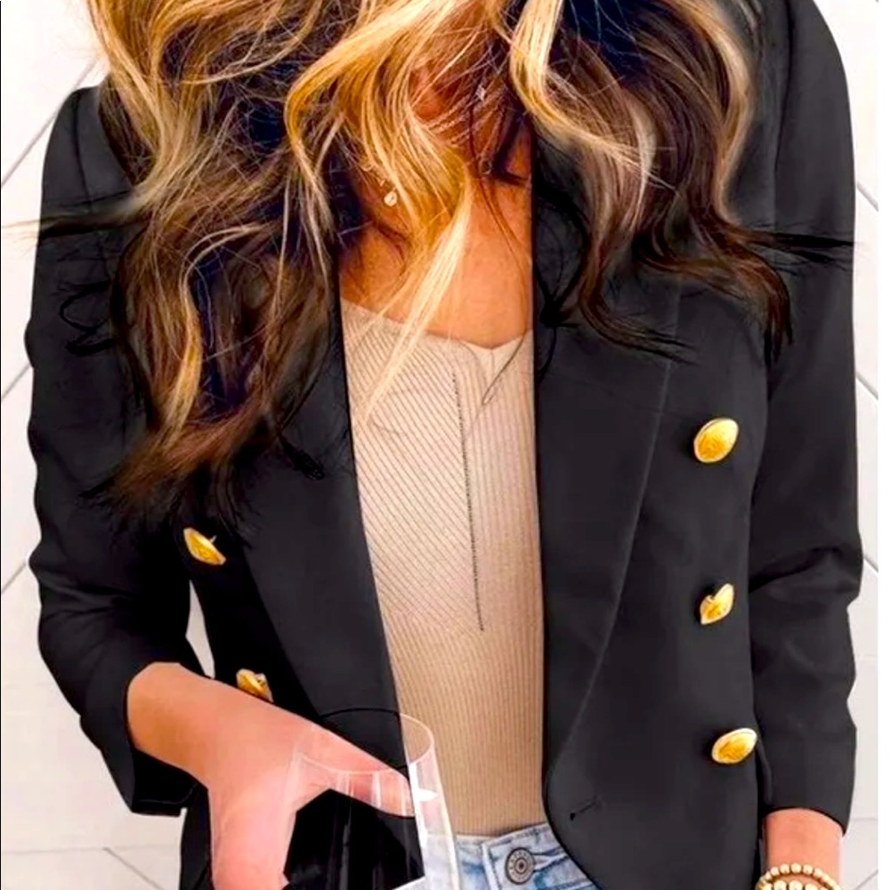 New double breasted blazer